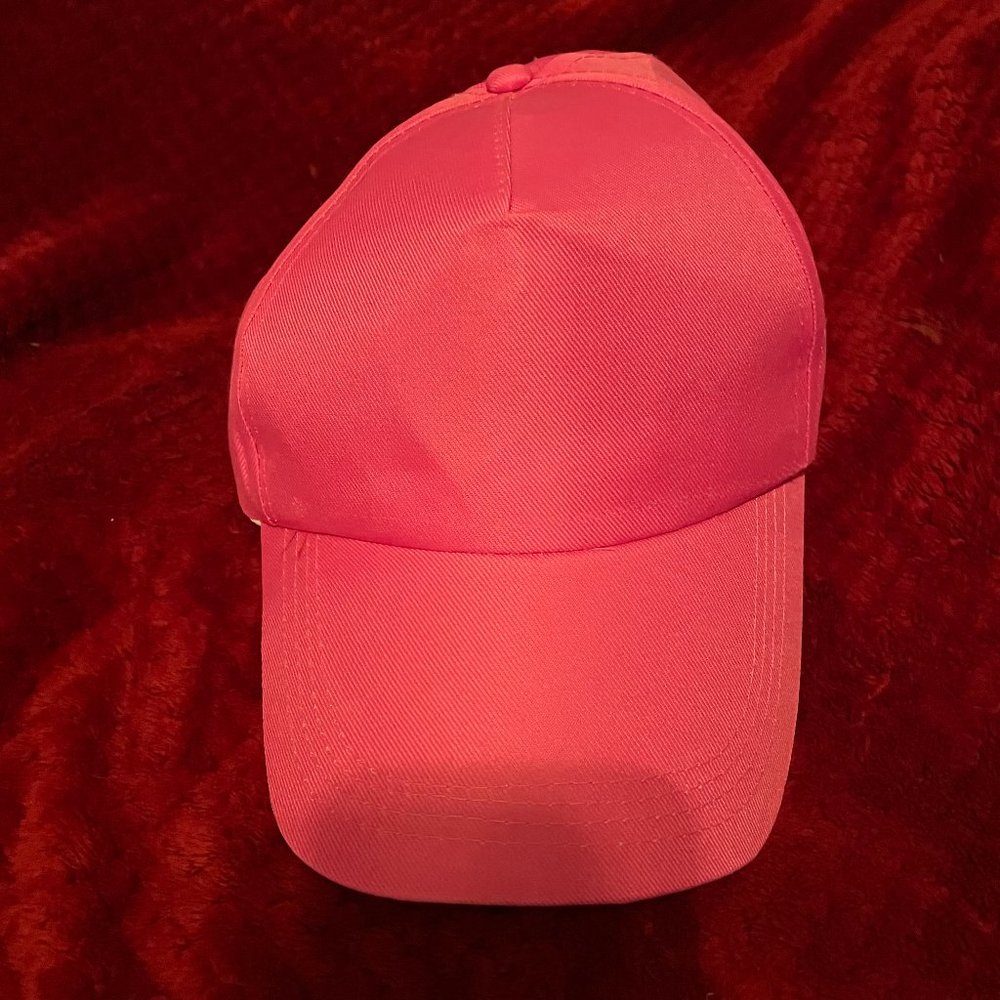 "Max Grey" Pink Cap